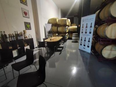Wine bar & Terraza en Bodegas Máximo Abete